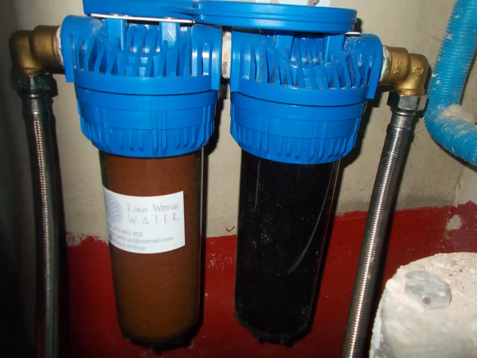Dirty sediment filter
