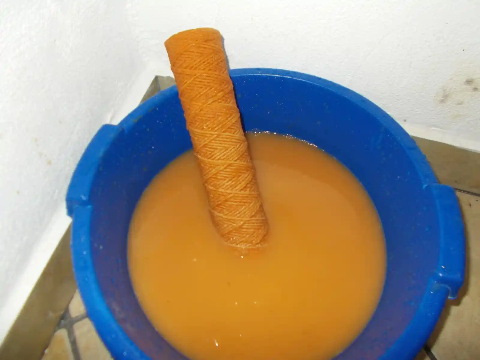 Dirty sediment filter